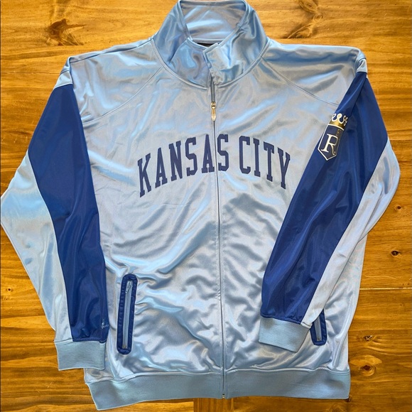 Kansas City Royals lightweight jacket Sz. 3XL TALL - Picture 6 of 8